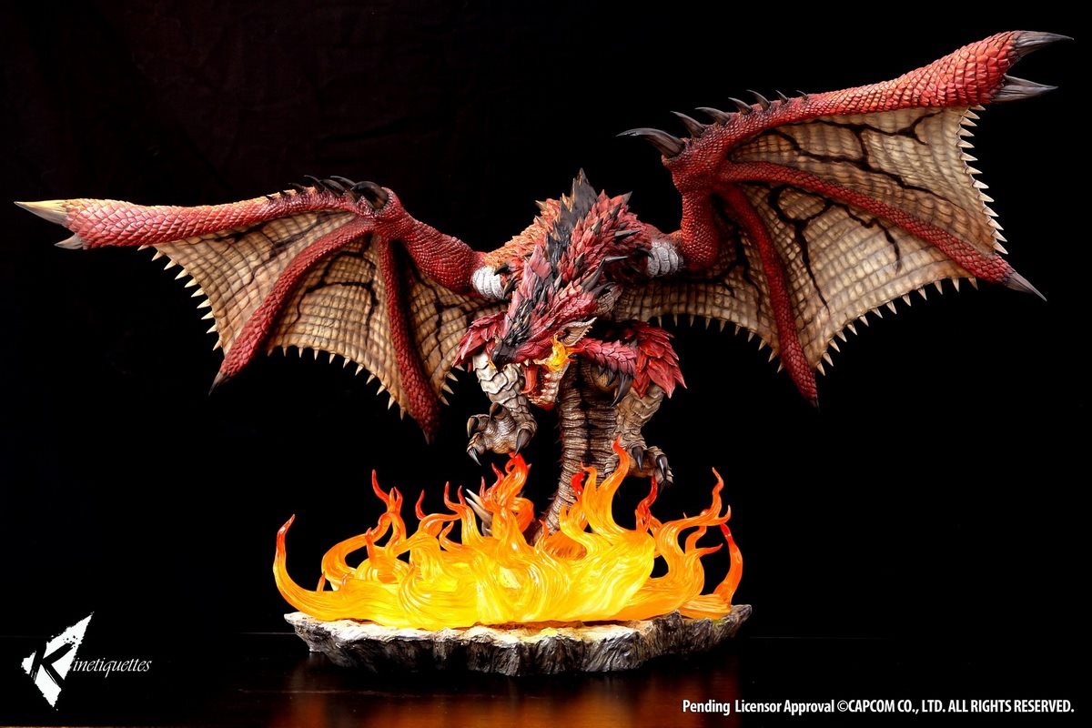 [สั่งจอง]Kinetiquettes 1/10 scale : RATHALOS - THE KING OF THE SKIES