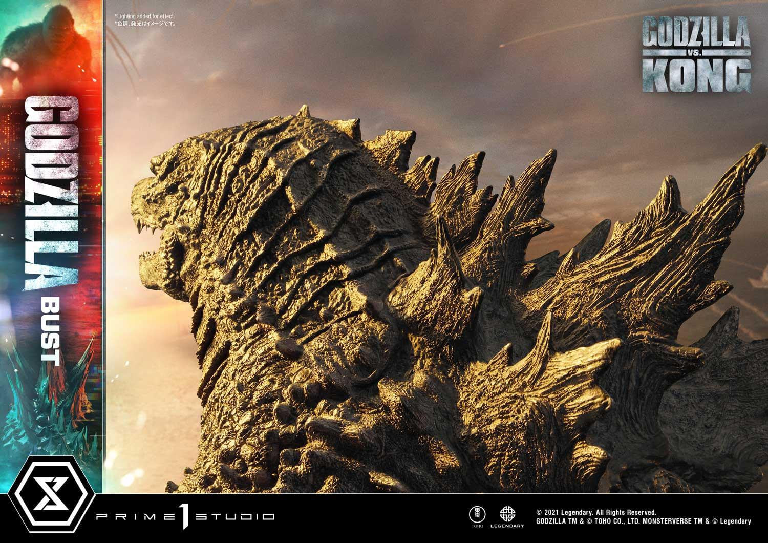 [สั่งจอง]Prime 1 Studio LSGVK-01 : Godzilla vs Kong Godzilla Bust