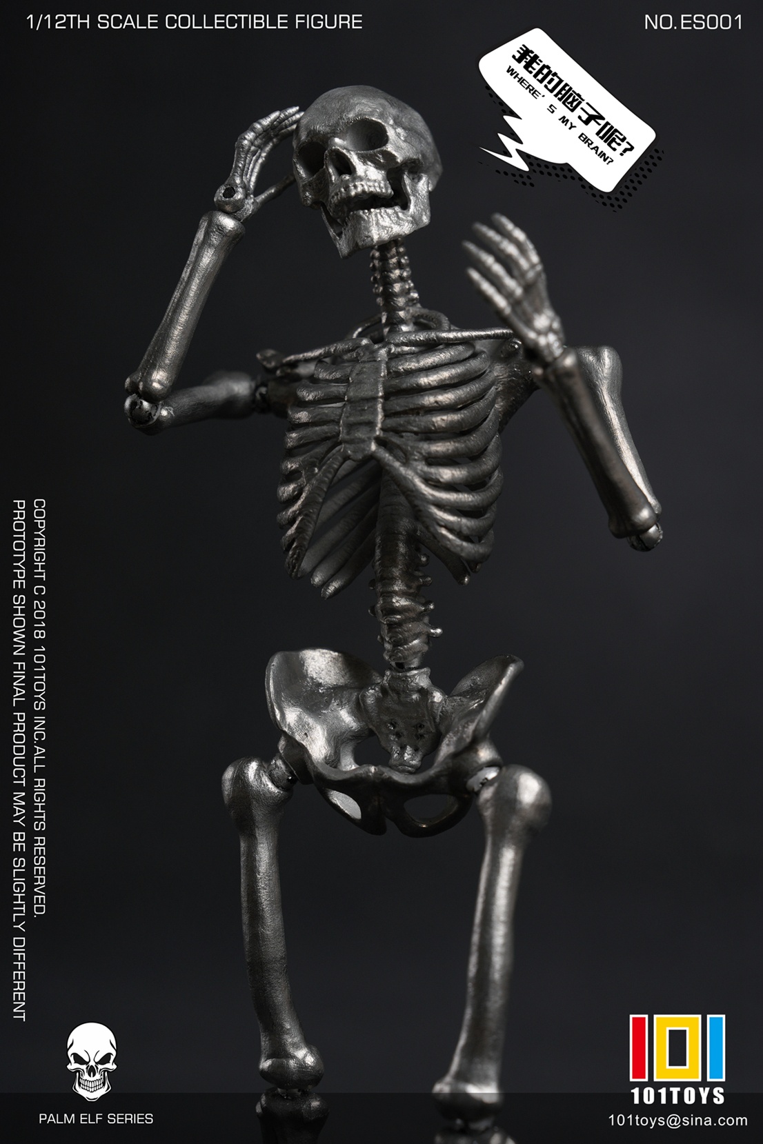 [สั่งจอง]101TOYS 1/12 : PALM ELF SERIES SKELETON FRAME BOBY
