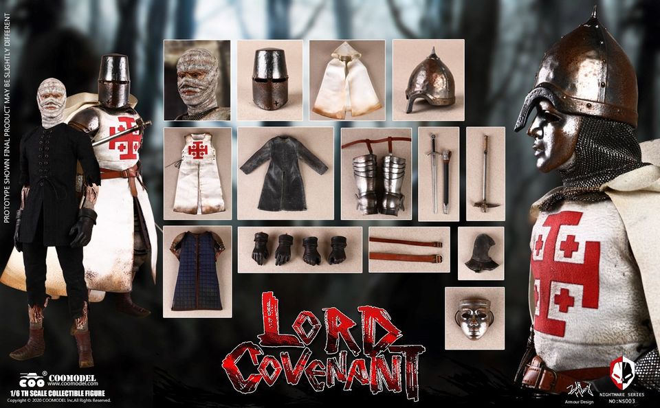 [สั่งจอง]COOMODEL 1/6 NS003 NIGHTMARE SEIRES (DIECAST ALLOY) - LORD COVENANT