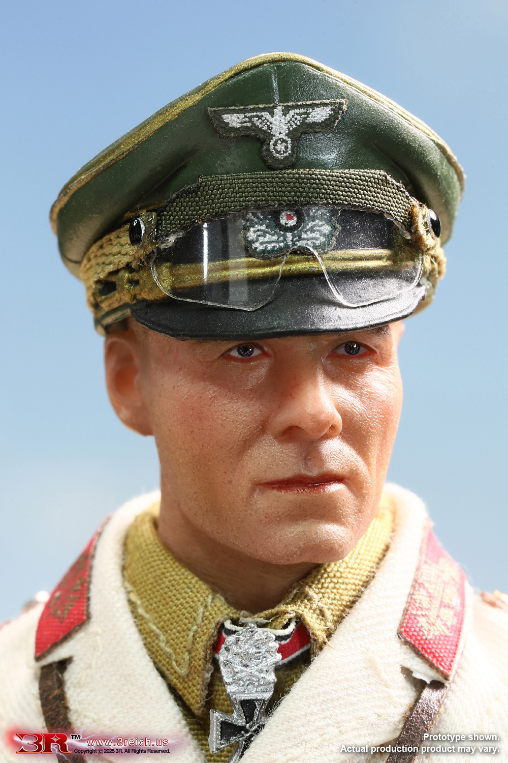 [สั่งจอง] 3R TG80004 1/12 : Mini Reich Series - General Field Marshal of German Afrika Korps - Erwin Rommel, The Desert Fox