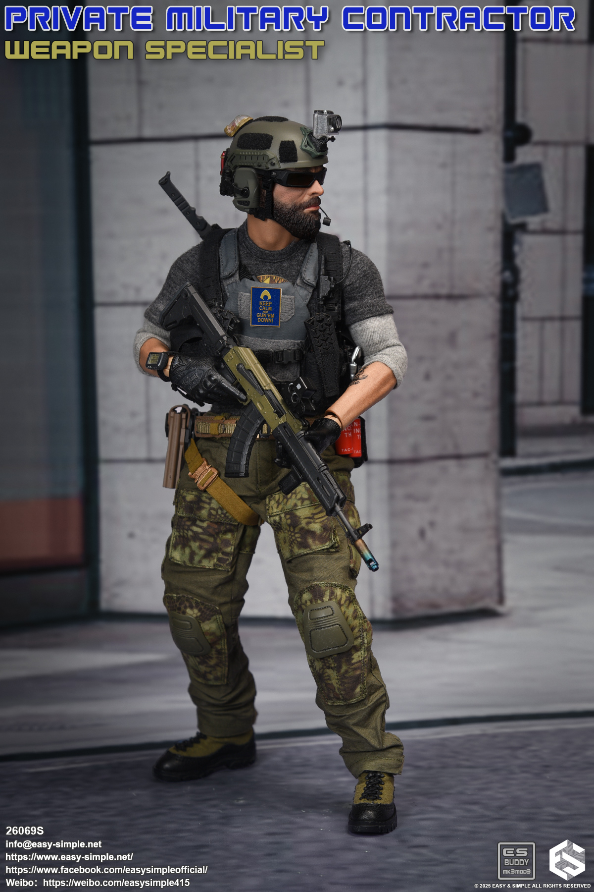 [สั่งจอง] Easy&Simple 26069S Private Military Contractor Weapon Specialist