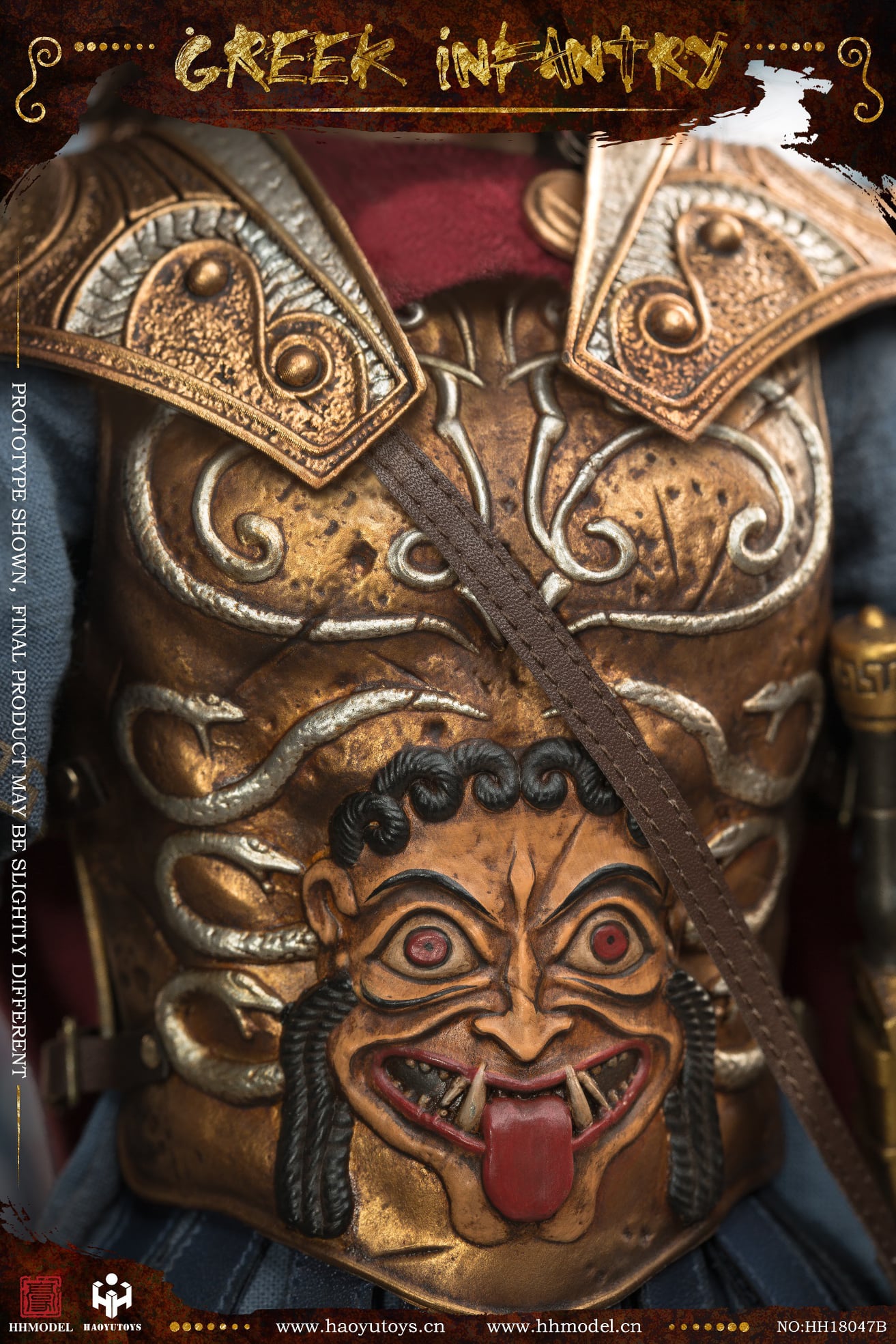 [สั่งจอง]HHMODEL x HAOYUTOYS HH18047 1/6 : Imperial Army-Greek Infantry Gold Edition