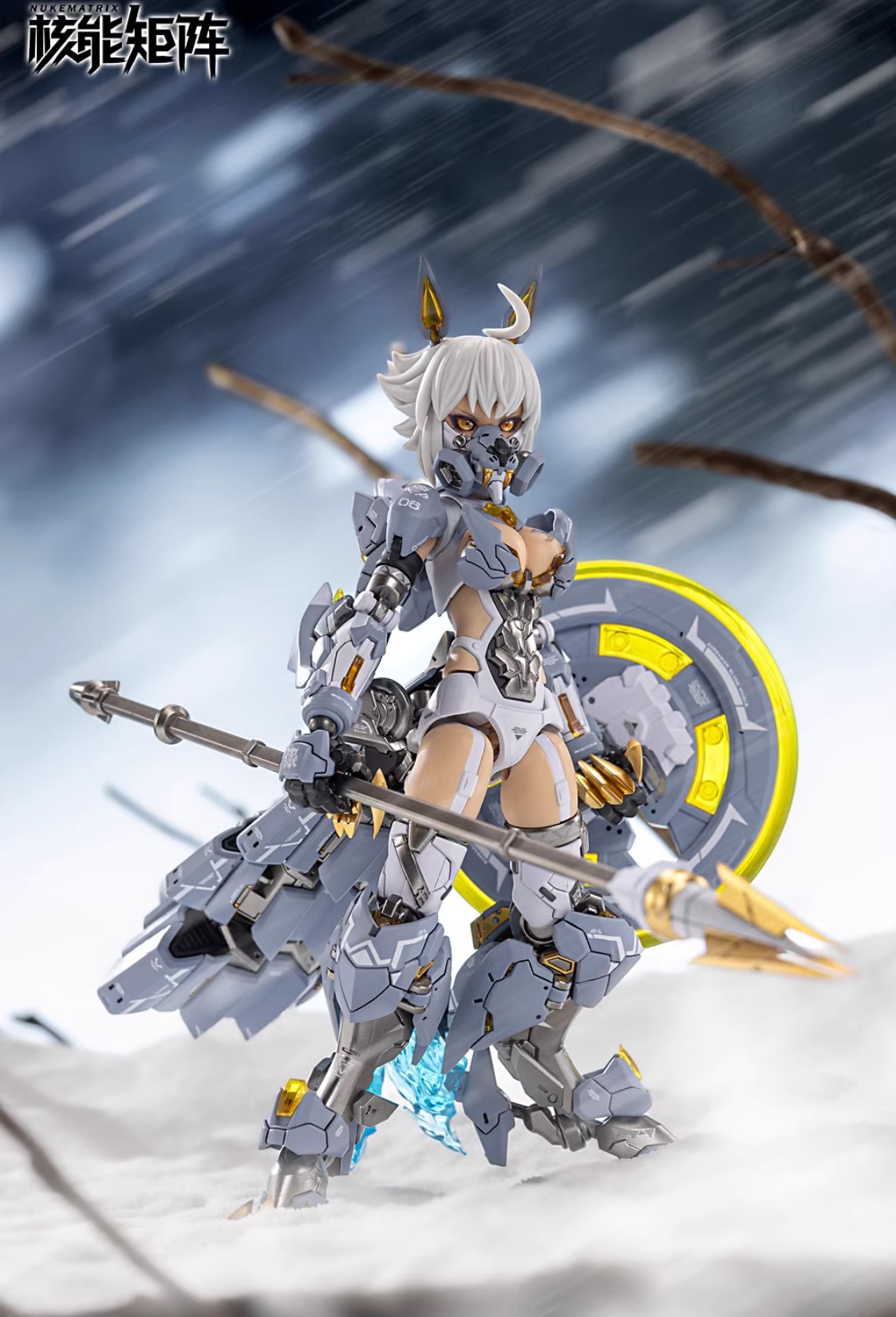 [พร้อมส่ง ]Nuke Matrix FF0119 1/12 : Cyber Forest Mad Wolf [Model Kit]