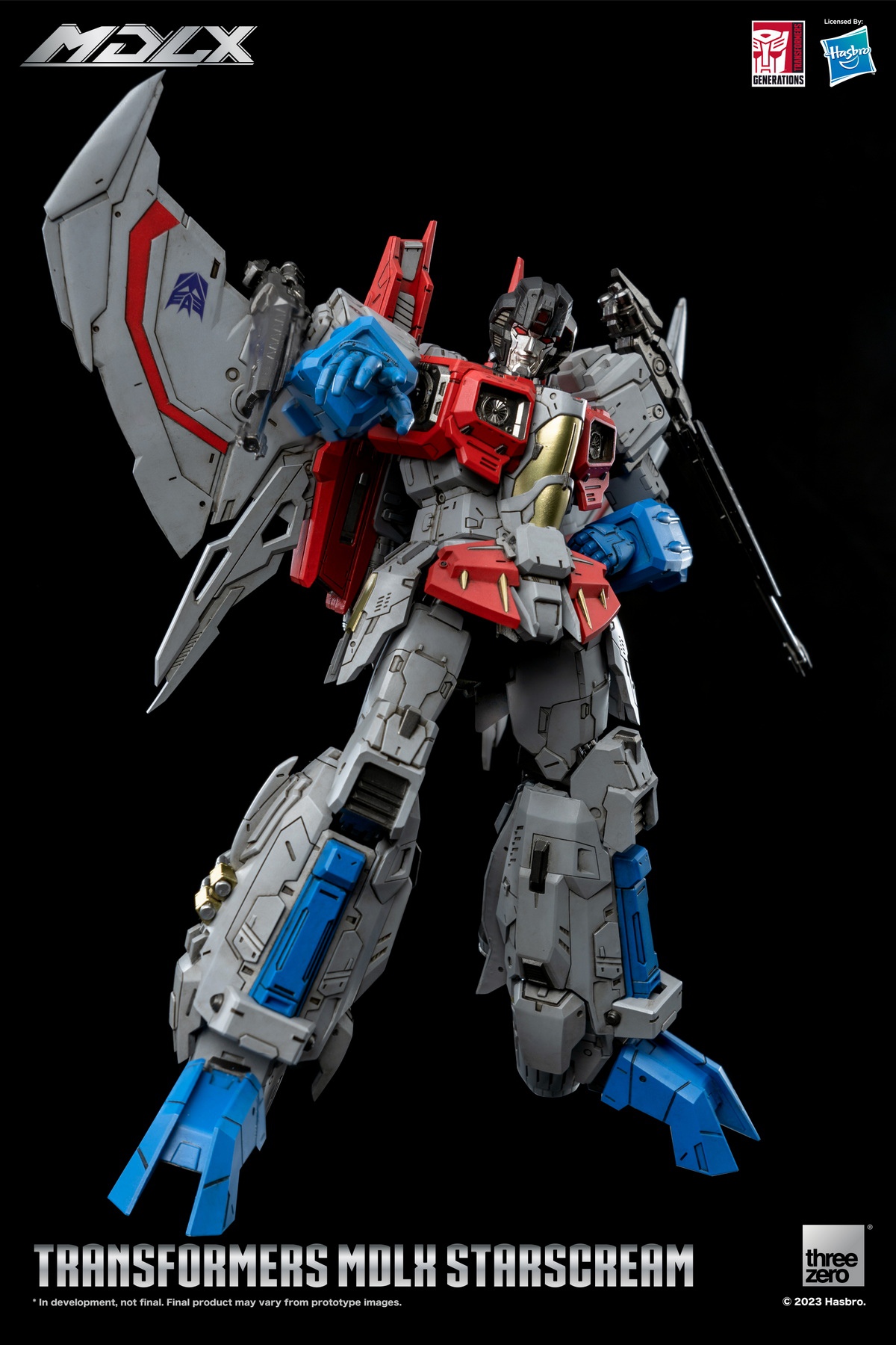 [สั่งจอง] Threezero 3Z03360W0 7.8" Transformers: MDLX - Starscream
