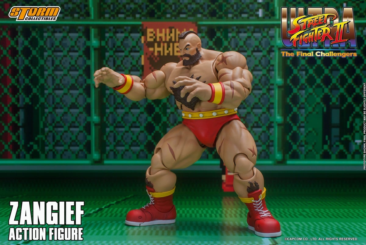 [สั่งจอง]Storm Toys CPSF22 1/12 : ULTRA STREET FIGHTER II - ZANGIEF