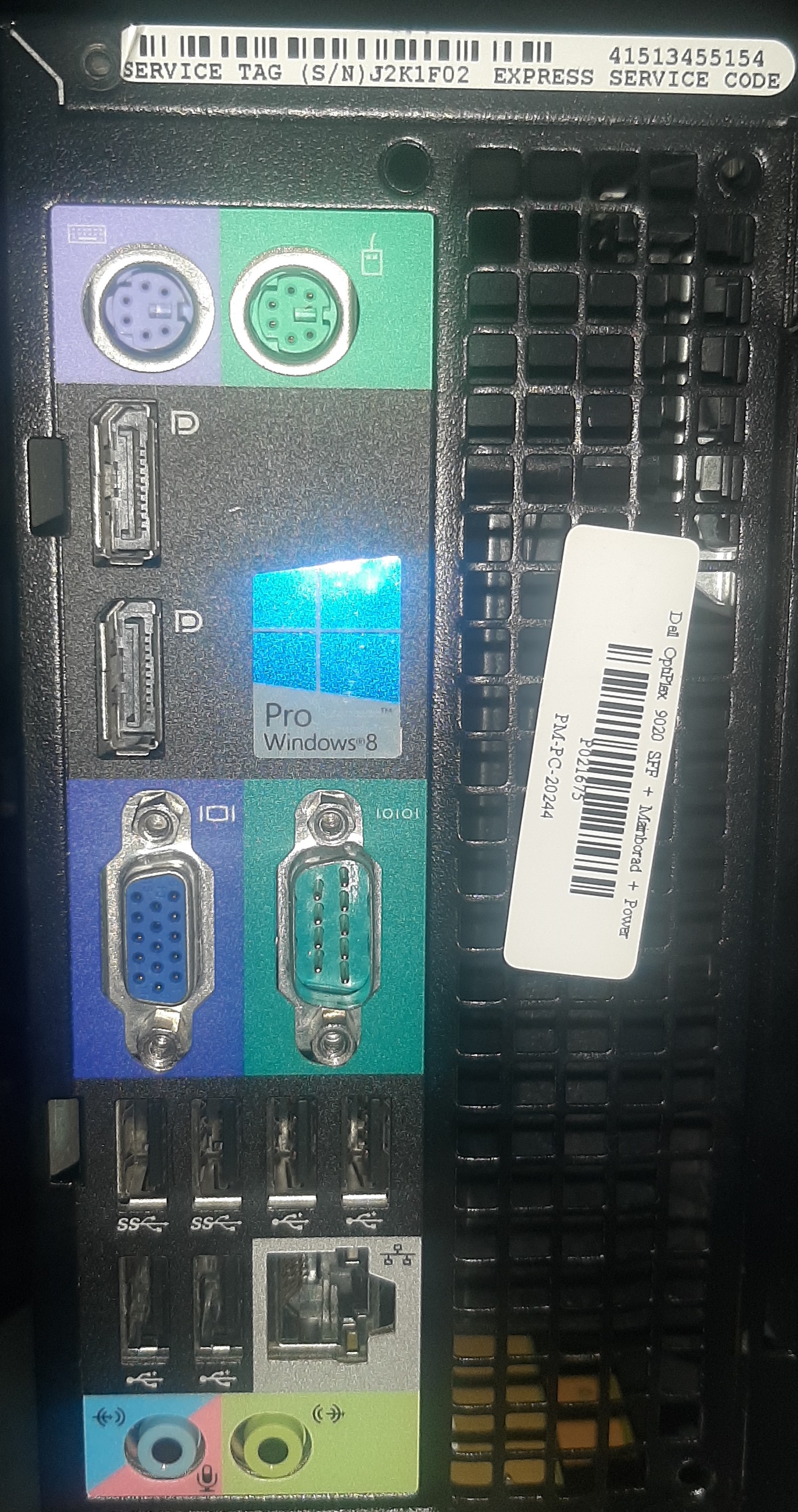 Dell Optiplex 9020 SFF (CPU : i7-4770 Ram : 8 GB SSD: 120 GB Free Wifi)