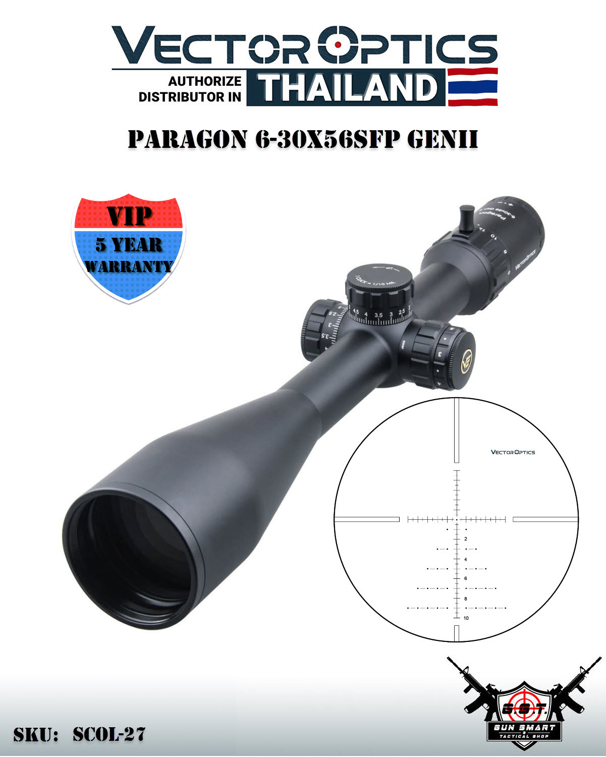 PARAGON 6-30X56SFP GENII