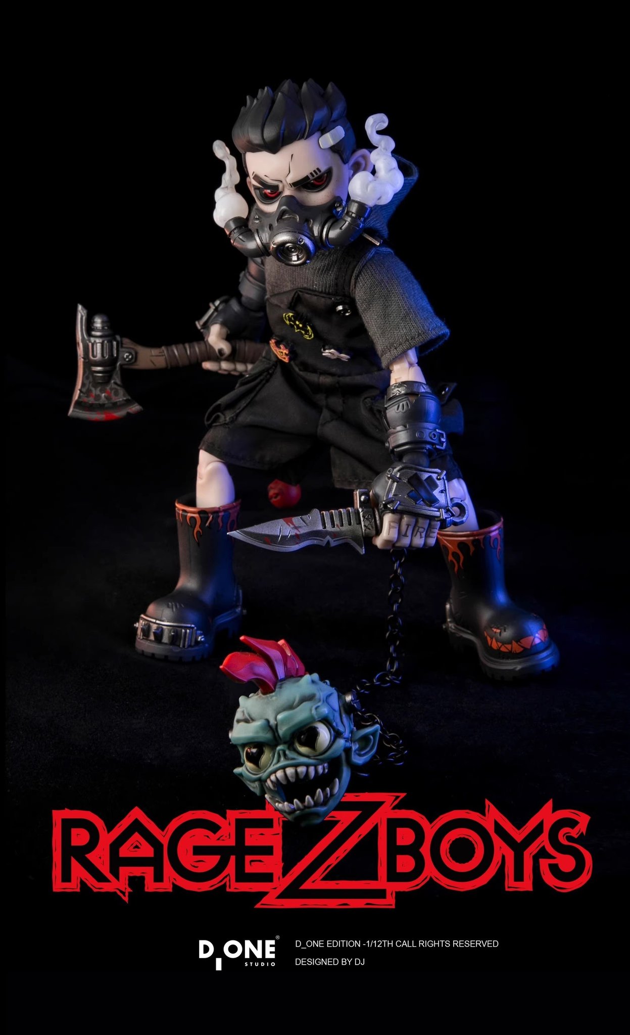 [สั่งจอง]DONE Studio 1/12 : Rage Z Boys