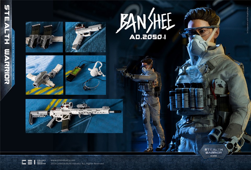 [สั่งจอง] EASY&SIMPLE Collect&Build Industry AD2050 I series First Release “Banshee” Dark/ Light Ver.