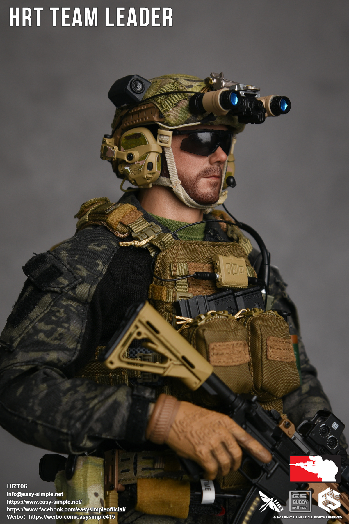 [สั่งจอง]Easy&Simple HRT06 1/6 : HRT TEAM LEADER