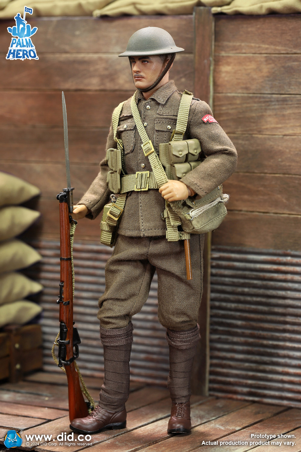 [สั่งจอง]DID XB80028 1/12 : WWI British Infantry - Albert Brown