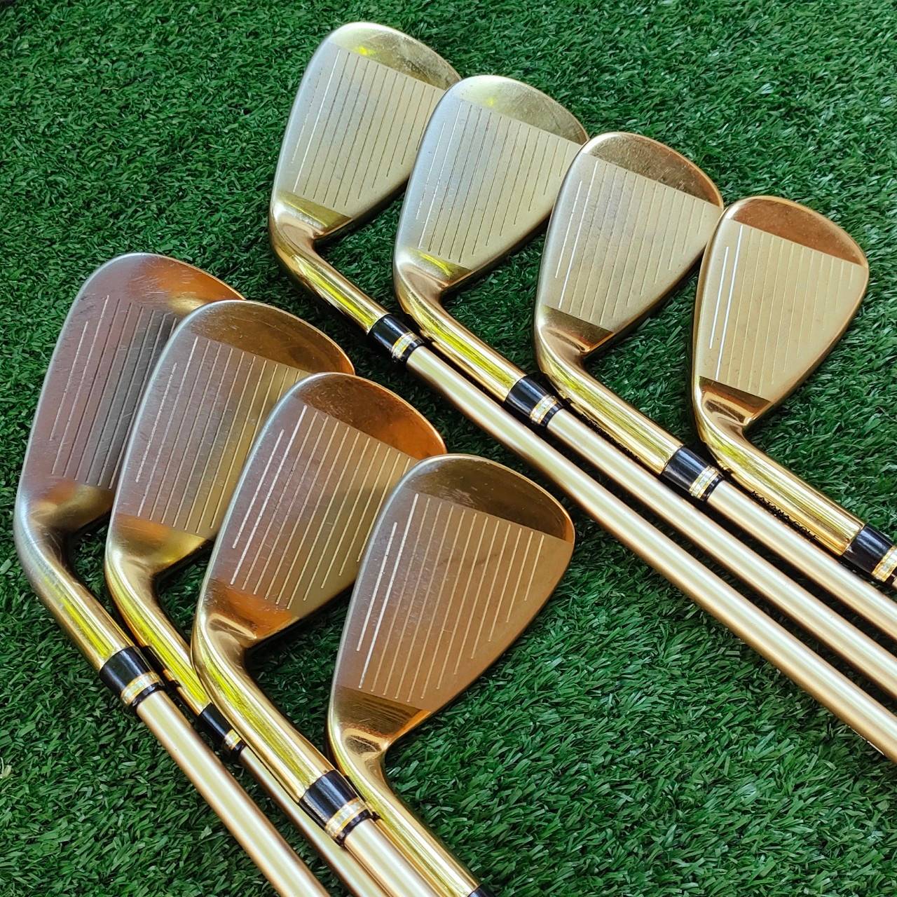 ชุดเหล็ก KATANA VOLTIO MODEL J ก้าน FUJIKURA SPEEDER 550 FLEX R รุ่นสีทองตัวท๊อปที่สุด!!! หน้าเด้งมาก!!!