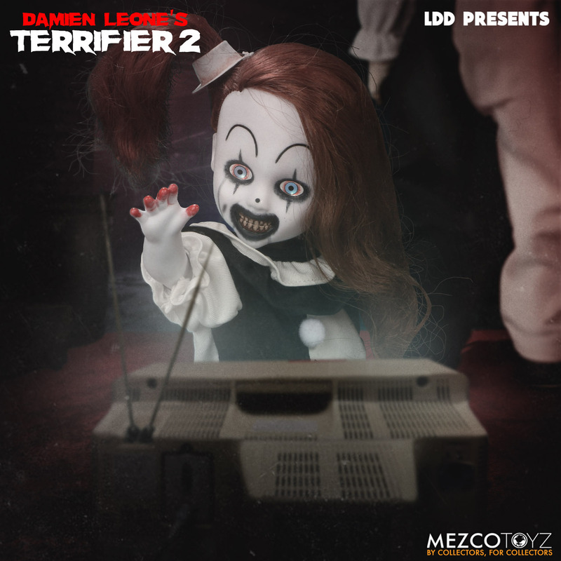 [พร้อมส่ง]Mezco Toyz LDD Presents 10" : Terrifier: Little Pale Girl