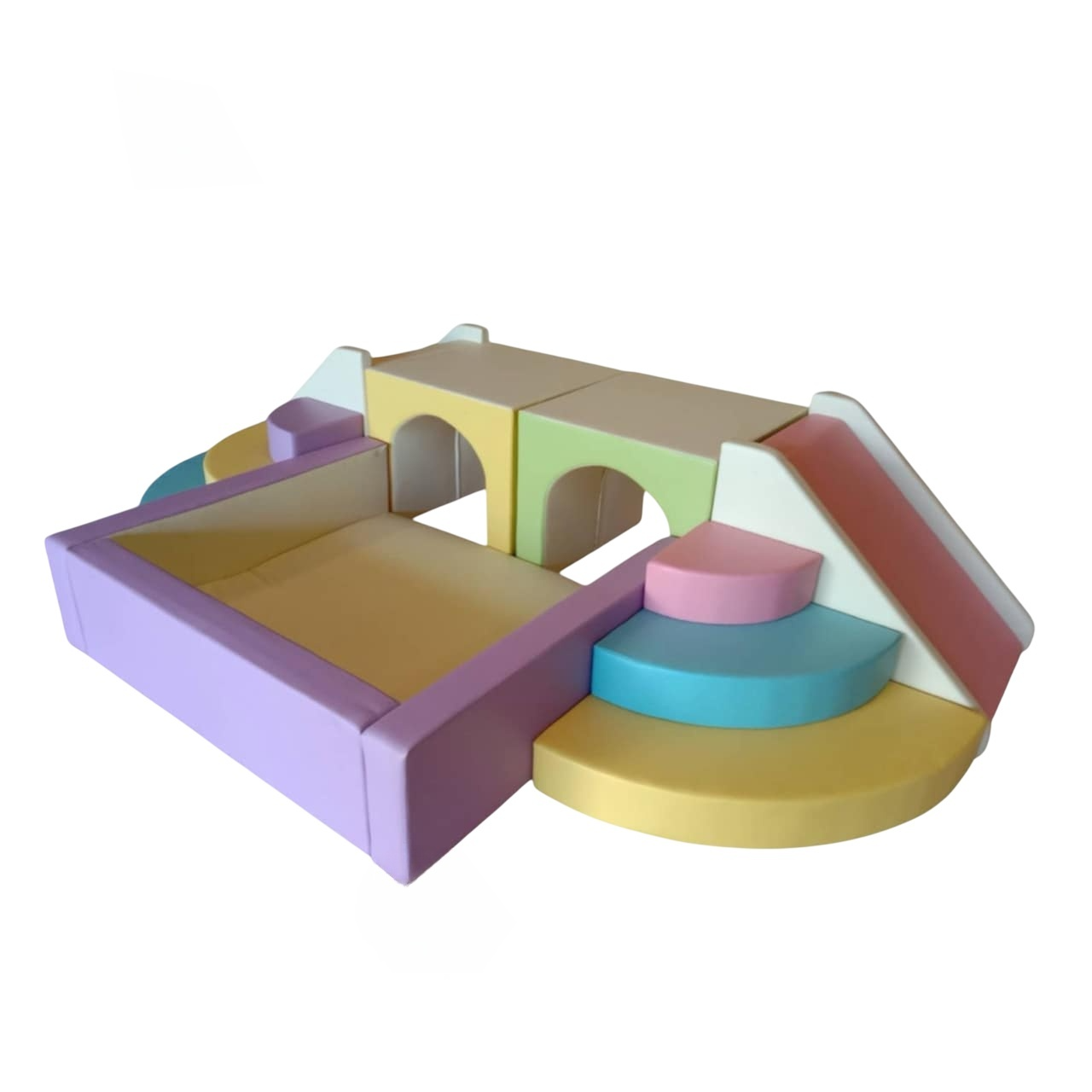 ปีนป่ายนุ่มนิ่ม7 ชิ้น, สไลเดอร์อุโมงค์นุ่มนิ่ม,บ่อบอลเด็ก ,เบาะหนังนุ่มนิ่ม softplay, indoor playground kidszone สวนสนุกในร่ม