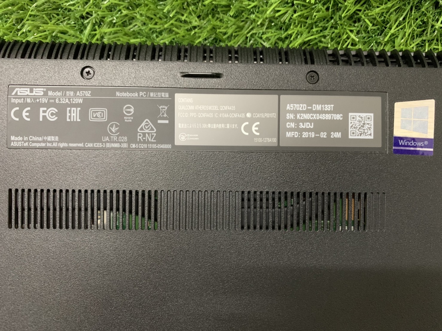 Notebook โน๊ตบุ๊ค สเปคแรง สำหรับเล่นเกม ทำงาน Asus A570UD-DM133T - 15.6 inch