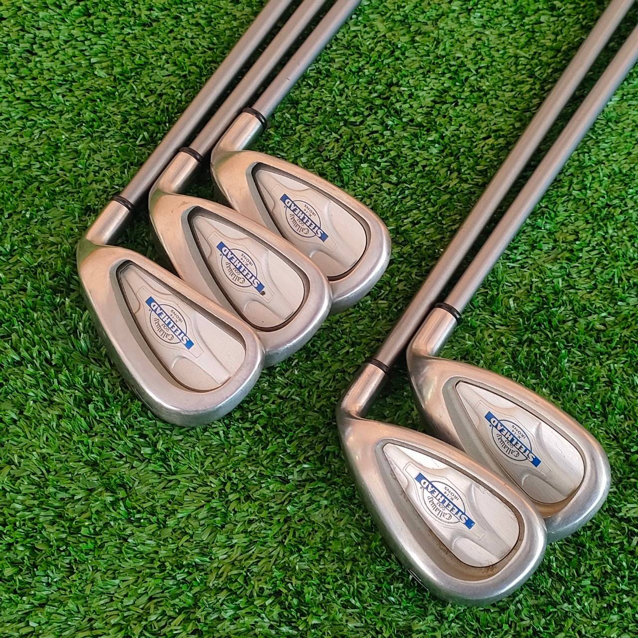 ชุดเหล็ก CALLAWAY STEELHEAD X-14 มีเหล็ก 7-9 เเละ PW SW ก้าน STEELHEAD X-14 FLEX FIRM