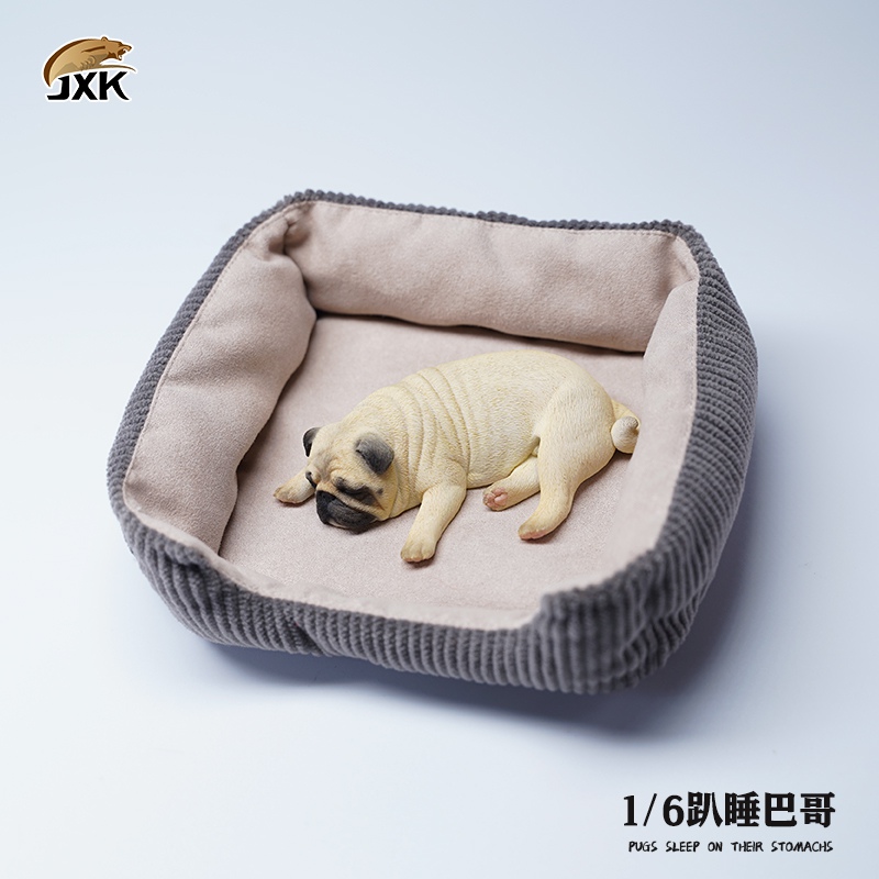[สั่งจอง] JXK JXK085 1/6 : Pugs Sleep On Their Stomach