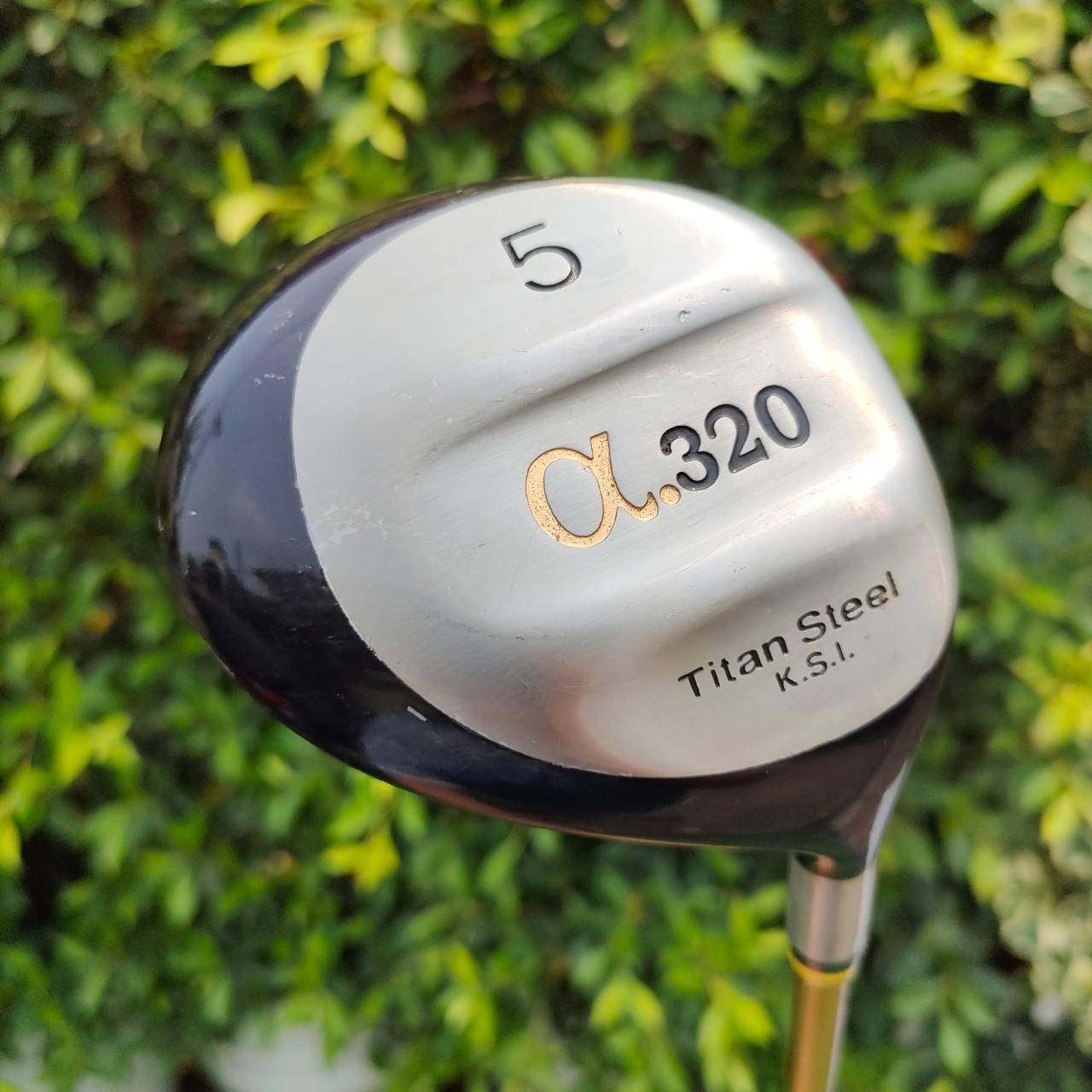 FW5 a320 TITAN STEEL K.S.L ด้านล่างสอดลูกมากๆ วัสดุไทเทเนี่ยม ตีง่าย + ไกล