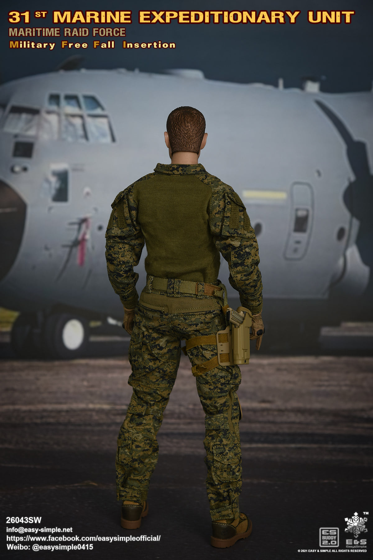 [สั่งจอง]Easy&Simple 26043S : 31ST MEU MRF Military Free Fall Insertion