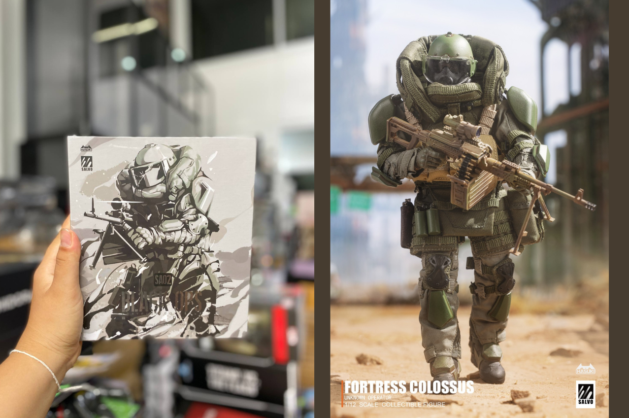 [พร้อมส่ง]HASUKI SA02 1/12 : Black Ops