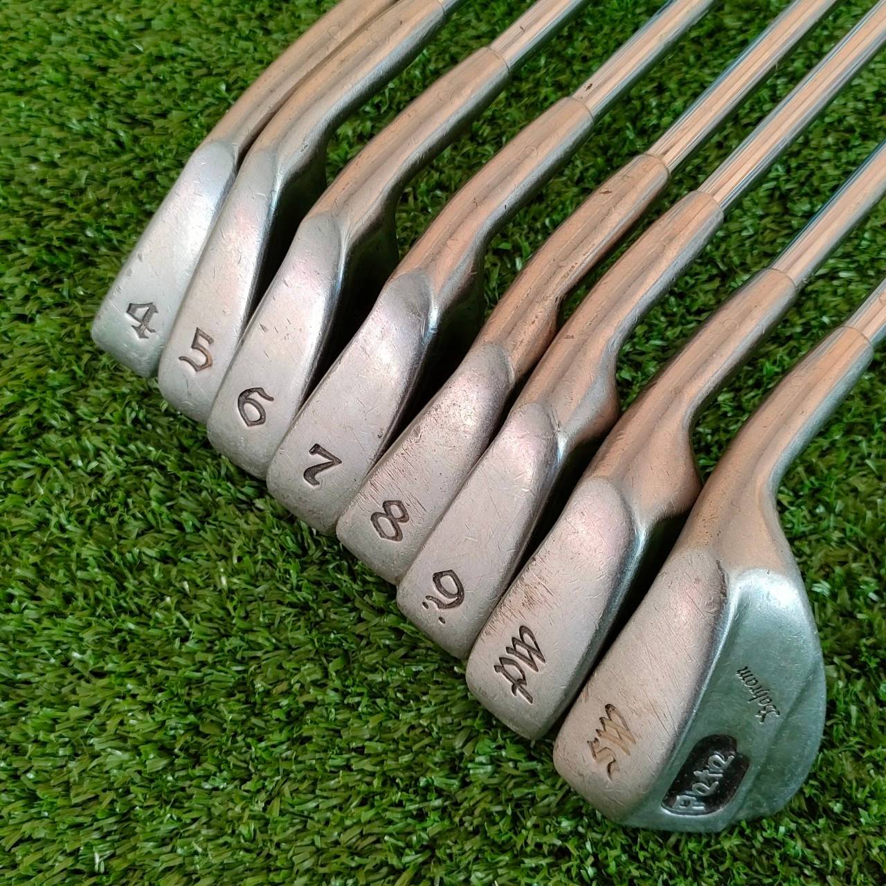 ชุดเหล็ก PETE BAHRAM มีเหล็ก 4-9 เเละ PW SW ก้าน BAHRAM FLEX R เหล็กคลาสสิคที่ตีง่ายมาก