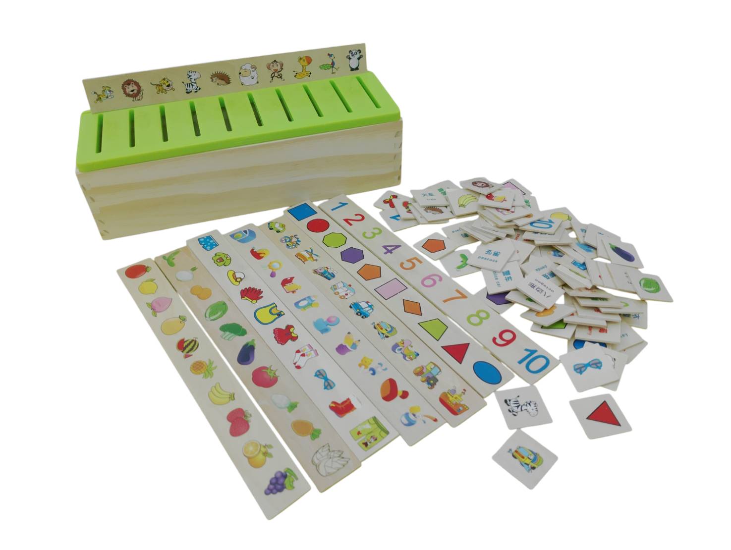 กล่องเรียนรู้คำศัพท์ ของเล่นไม้, ของเล่นเสริมพัฒนาการ, ของเล่นเด็กอนุบาล, สื่อการสอนเด็กอนุบาล วัสดุและสี ปลอดภัยต่อเด็ก มีมาตรฐาน มอก. ตามที่ สพฐ. กำหนด