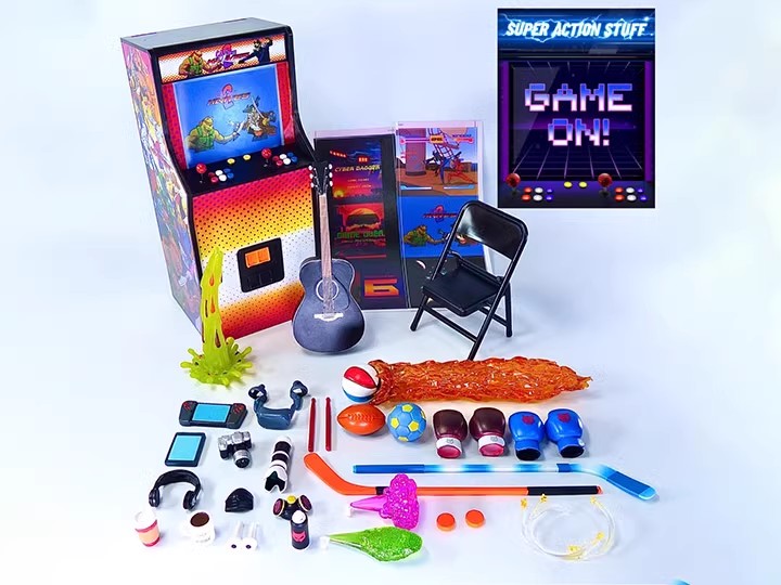 [พร้อมส่ง] Super Action Stuff 1/12 : Game On Version (มีให้เลือก 2 แบบ)
