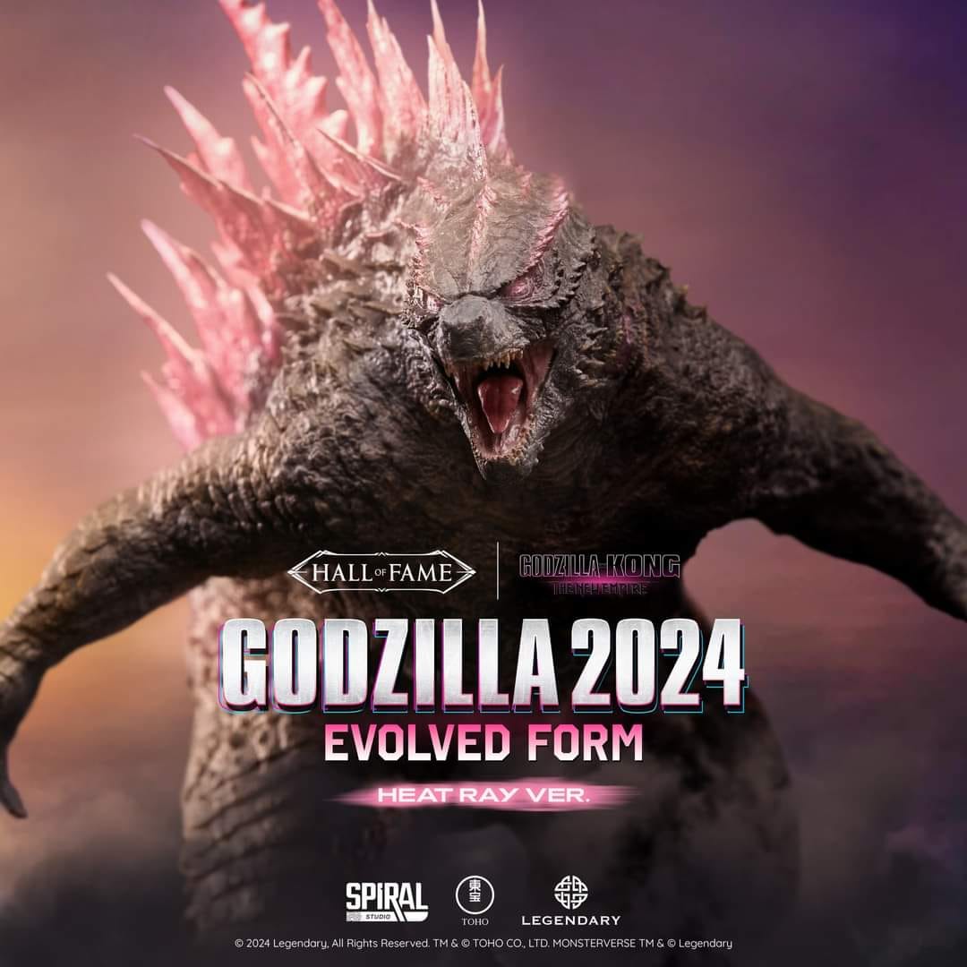 [สั่งจอง] Spiral Studio : Hall of Fame Godzilla 2024 Evolved Form Heat Ray Ver