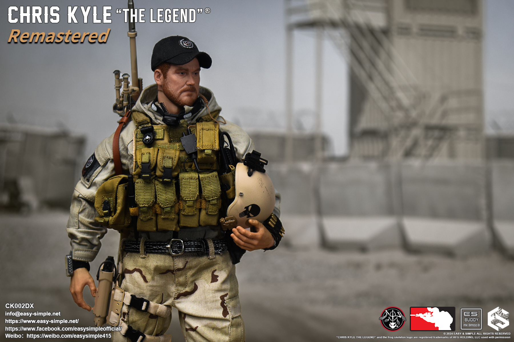 [สั่งจอง] BlackOpsToys X Easy&Simple 1/6 : Chris Kyle "The Legend" Remastered