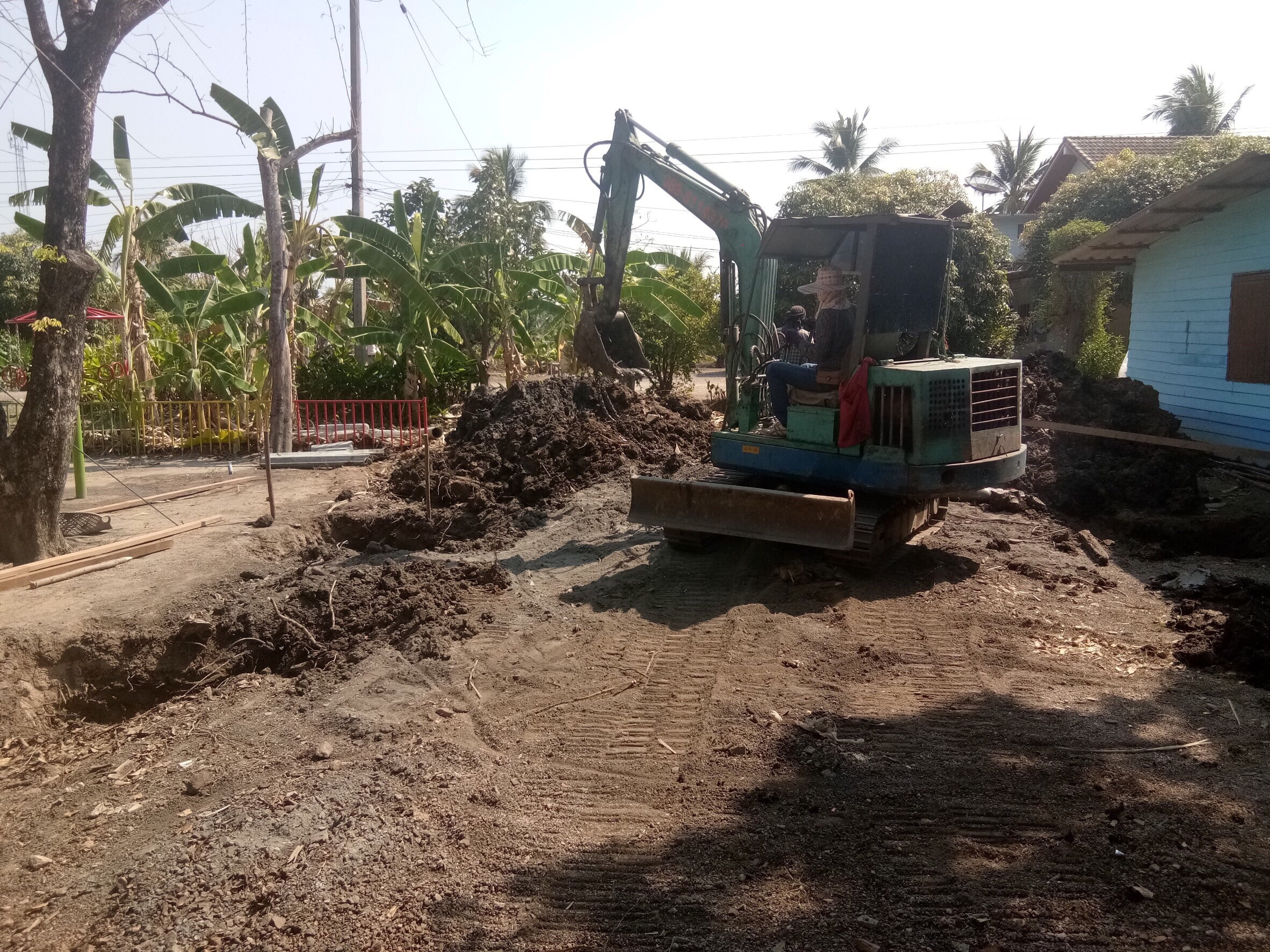 งานสร้าง ห้องพักครู รร.ดอนฟักทอง