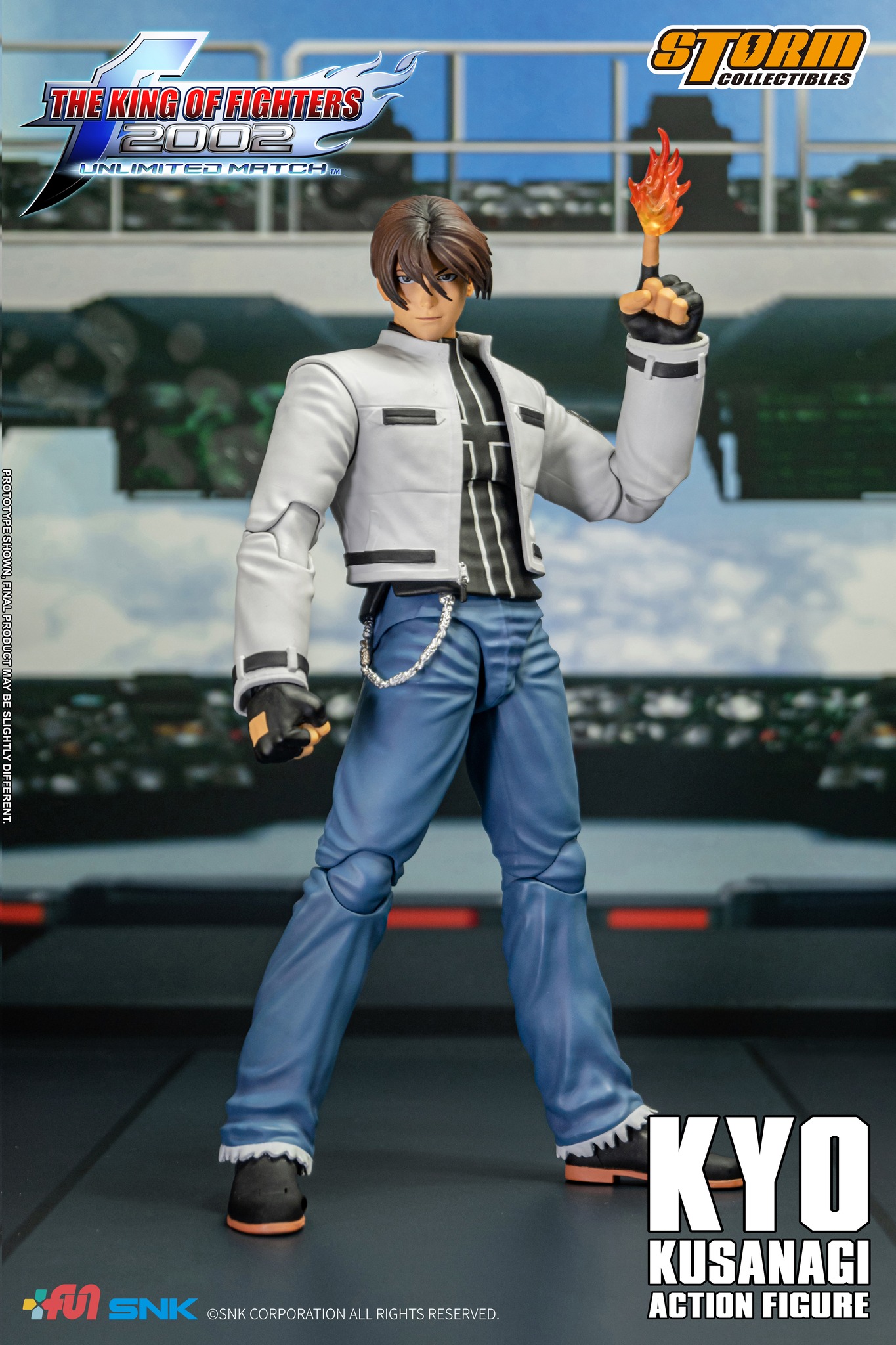 [สั่งจอง]Storm Collectibles SKKF08 1/12 : King of Fighters 2002 Unlimited Match - KYO KUSANAGI