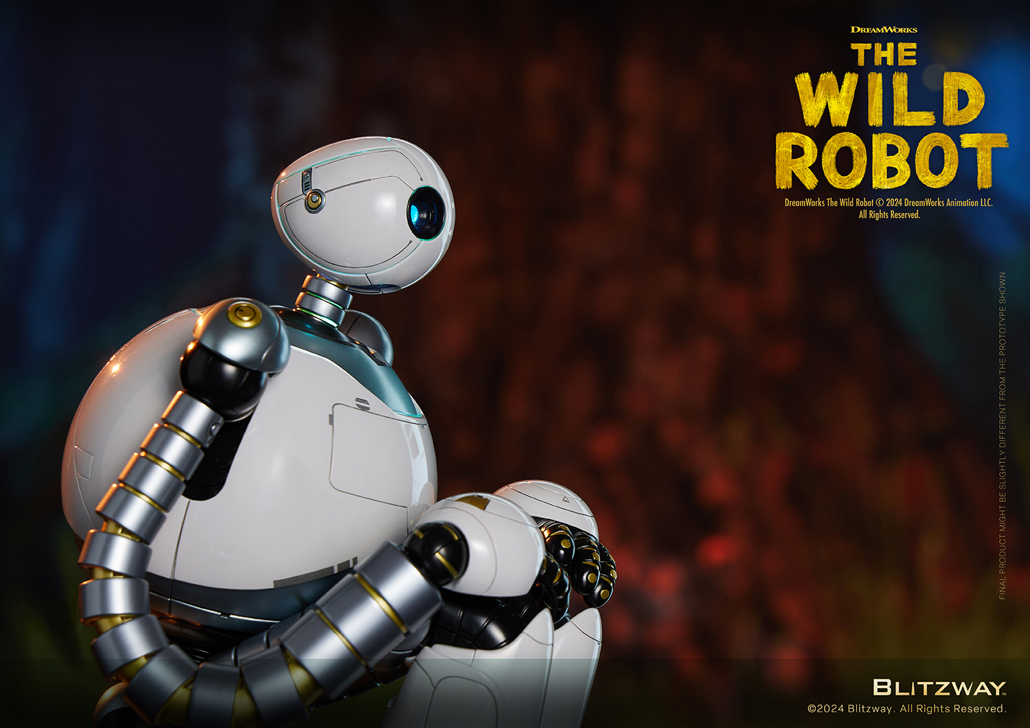 [สั่งจอง] Blitzway BW-CA-11601 : Carbotix Series - The Wild Robot (30Cm)