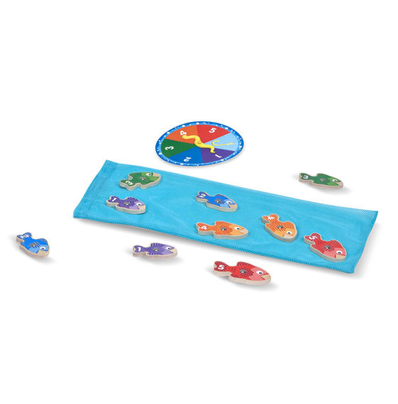 ชุดเกมเล่นตกปลา ส่งเสริมการเรียนรู้ตัวเลข สี และรูปร่าง Catch & Count Fishing Game Melissa&Doug, ของเล่นเสริมพัฒนาการ, ของเล่น
