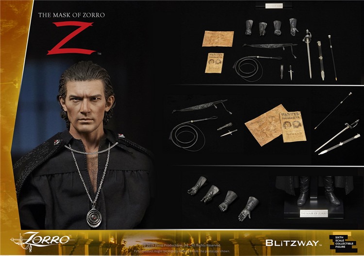 [สั่งจอง]Blitzway 1/6 BW-UMS 11101 The Mask of Zorro Figure