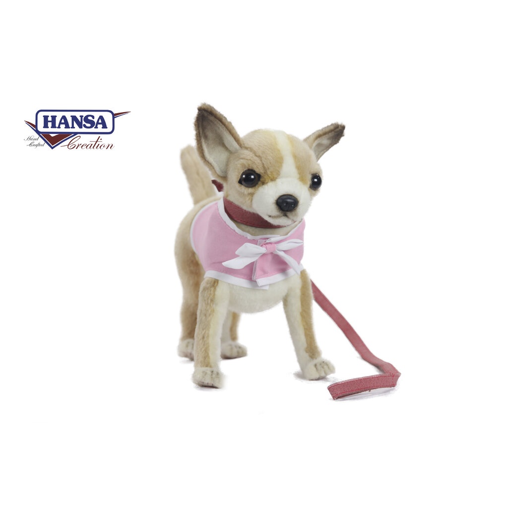 6385 Chihuahua 27cm.L with Pink Dress