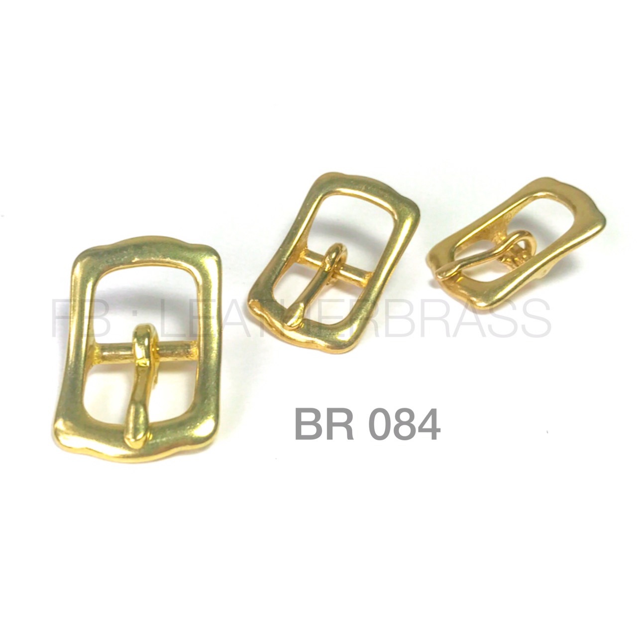 BR084 หัวเข็มขัดสายกระเป๋า อะไหล่กระเป๋า อะไหล่ทองเหลืองแท้ อุปกรณ์งานหนัง leatherbrass**ราคาต่อชิ้น**
