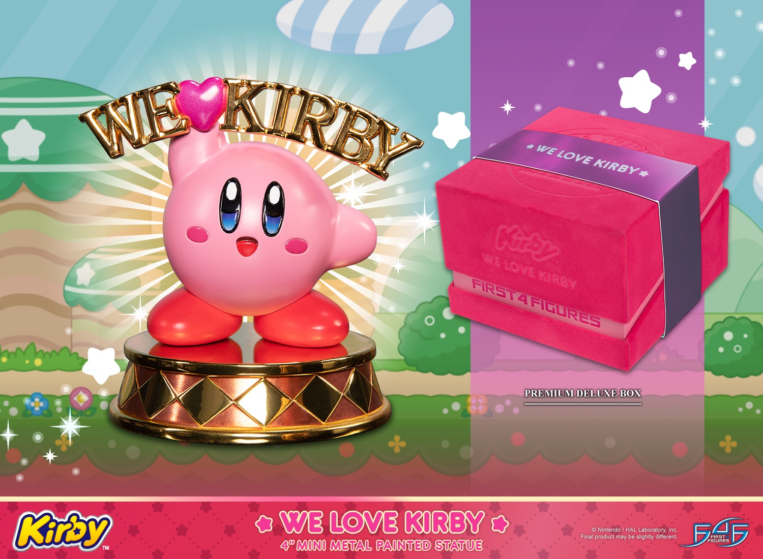 [สั่งจอง] First 4 Figures KWLK01C : We Love Kirby