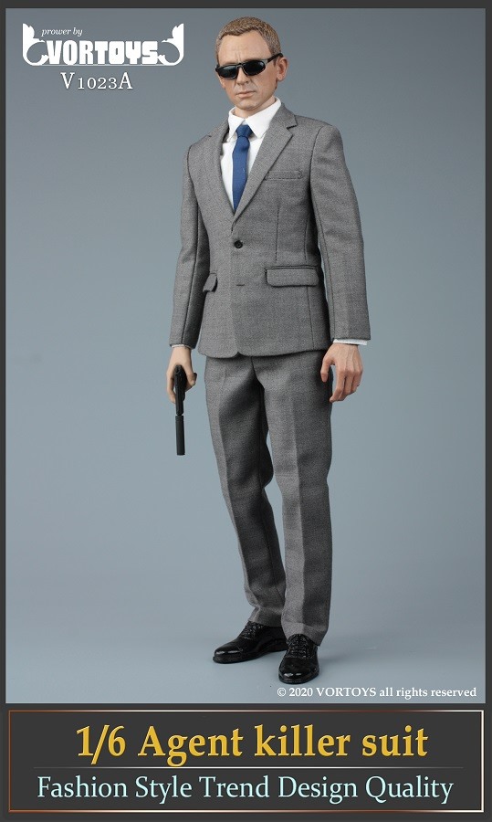 [สั่งจอง]VORTOYS V1023 1/6 : Male Agent Suit