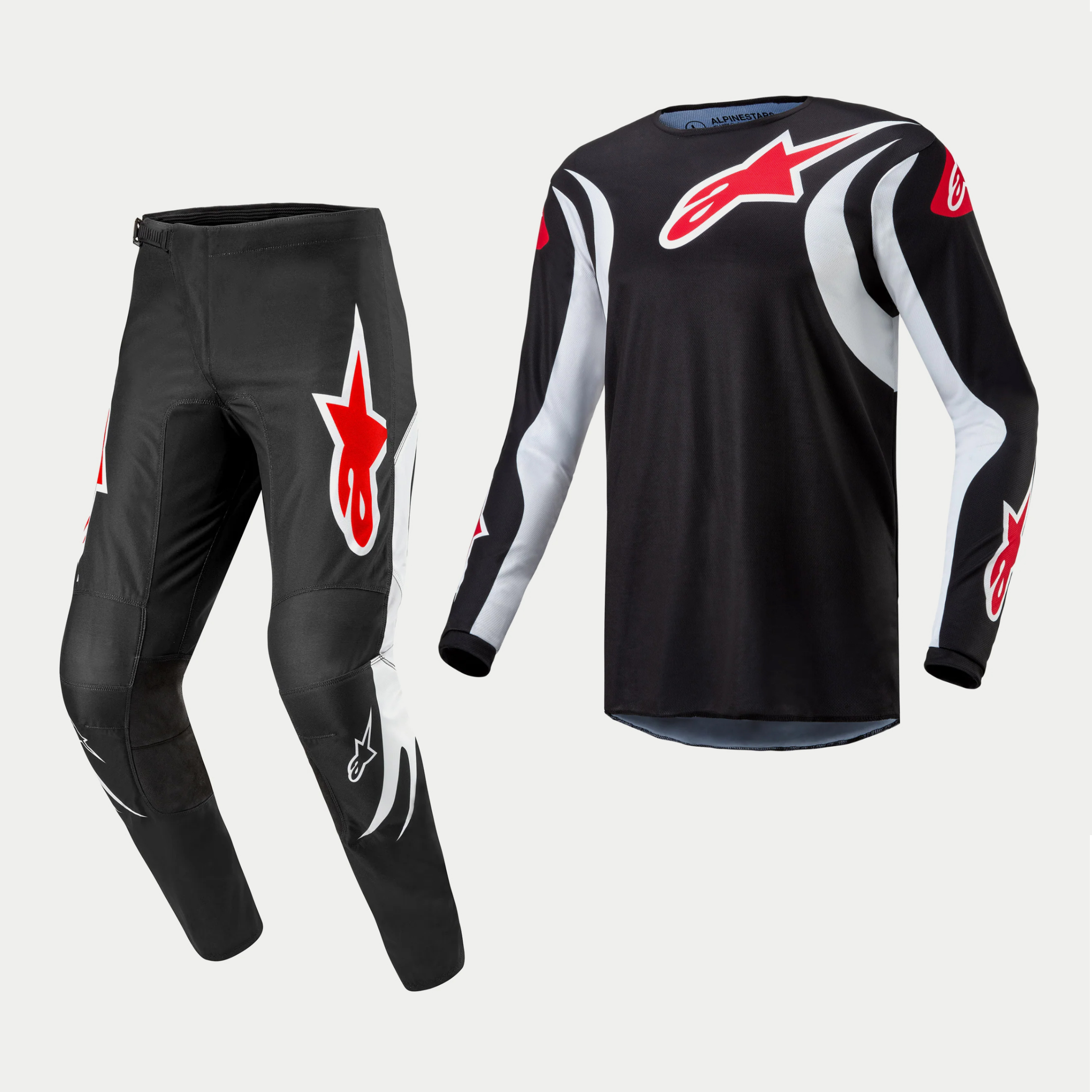 ชุด Alpinestars 2024 Fluid Lucent - Black/White