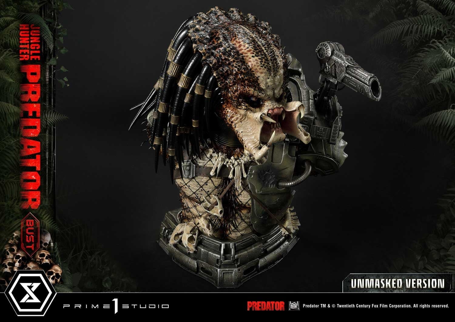 [สั่งจอง]Prime 1 Studio 1/3 : Jungle Hunter Predator Bust (Predator 1987)