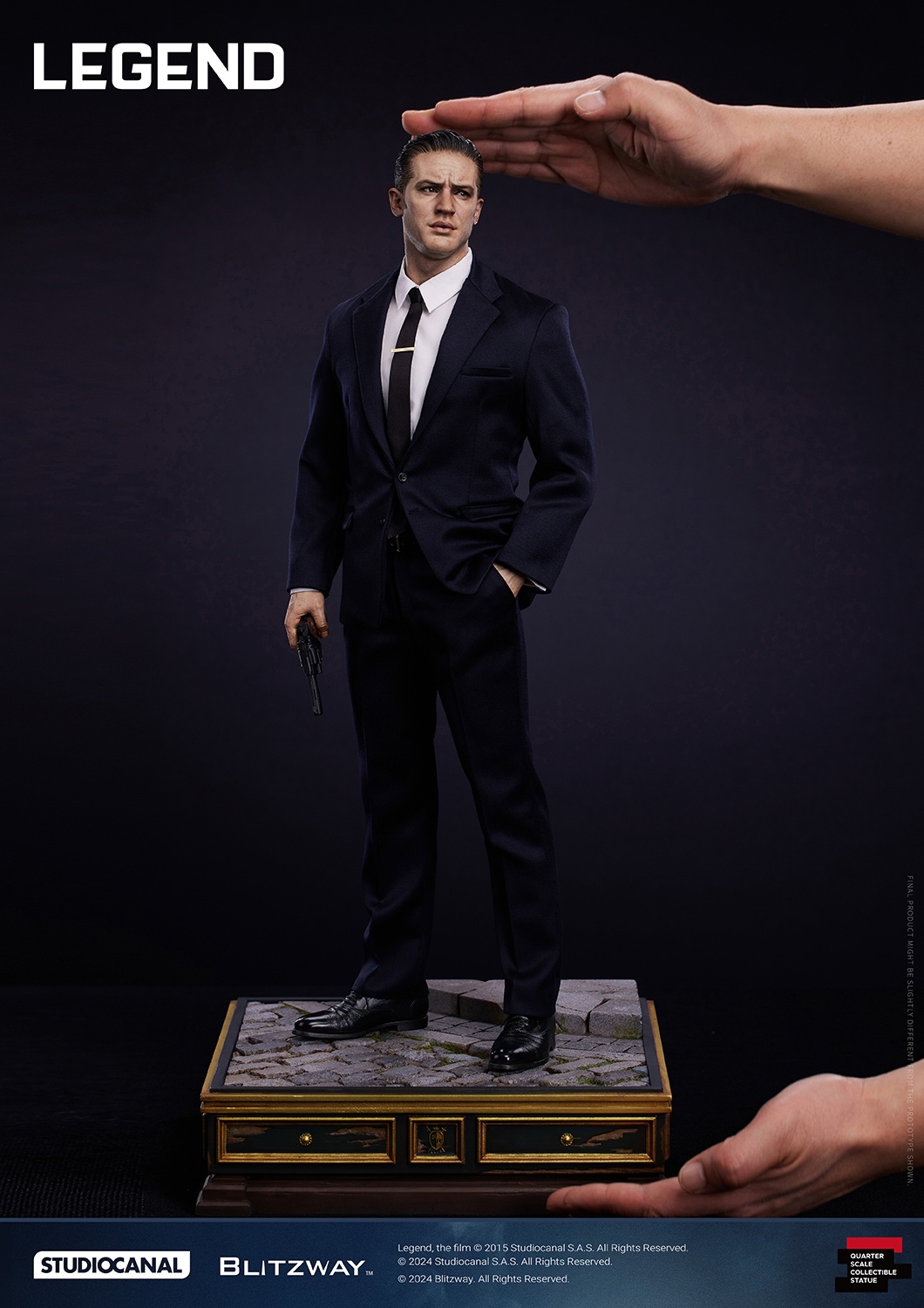 [สั่งจอง]Blitzway BW-SS-22201 statue 1/4 : Reginald “Reggie” Kray (Legend 2015)
