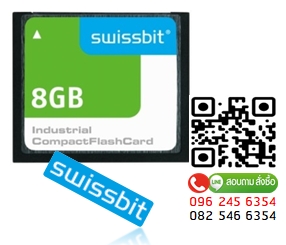 SWISSBIT, SFCF008GH1AF2TO-I-MS-527-STD, 8GB ,Industrial Compact Flash Card,CF Card, C-500 ,SLC, - 40 C to + 85 C