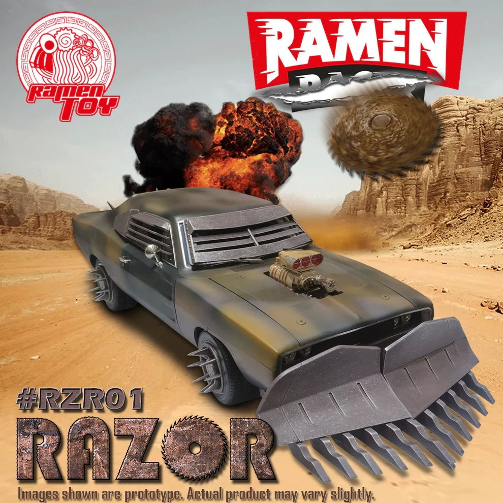 [สั่งจอง] Ramen Toy 1/12 ：RAMEN RACER - RZR01 : Razor