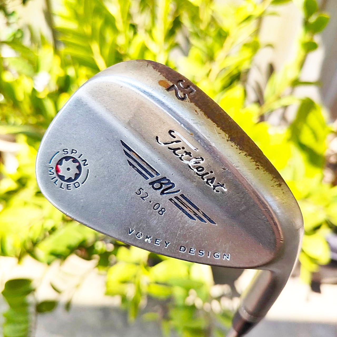 WEDGE TITLEIST VOKEY DESIGN องศา 52 BOUNCE 08 ก้าน TITLEIST FLEX WEDGE WEDGE SPIN MILLED โหดจัดๆ ไม้กอล์ฟมือสอง ของแท้ BY NakaraLuxurious
