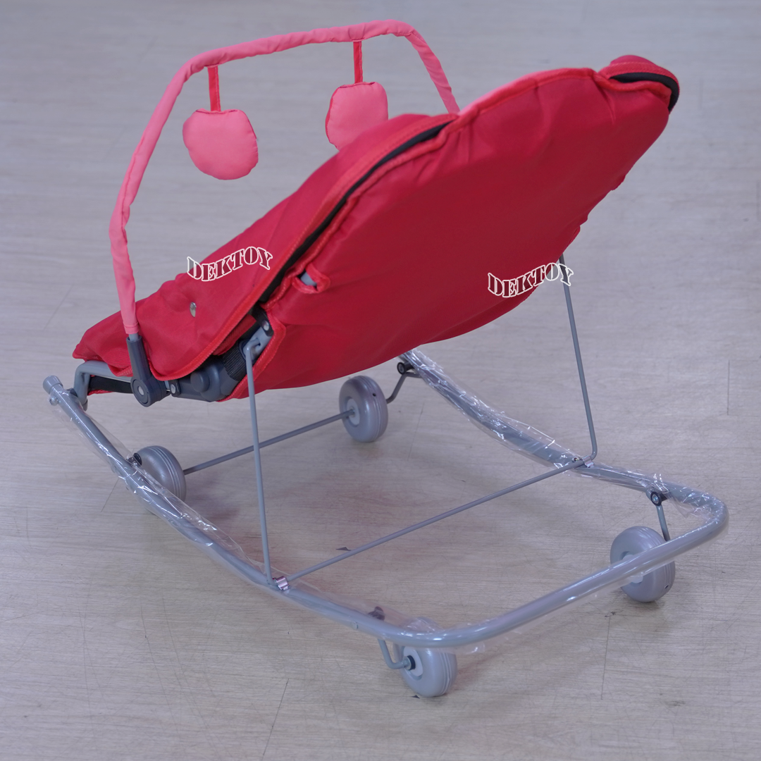 Firstfeels BEJOY เปลโยกเด็ก เปลโยกเด็กสำหรับนอนเล่น BJ A442 ลายสิงโต