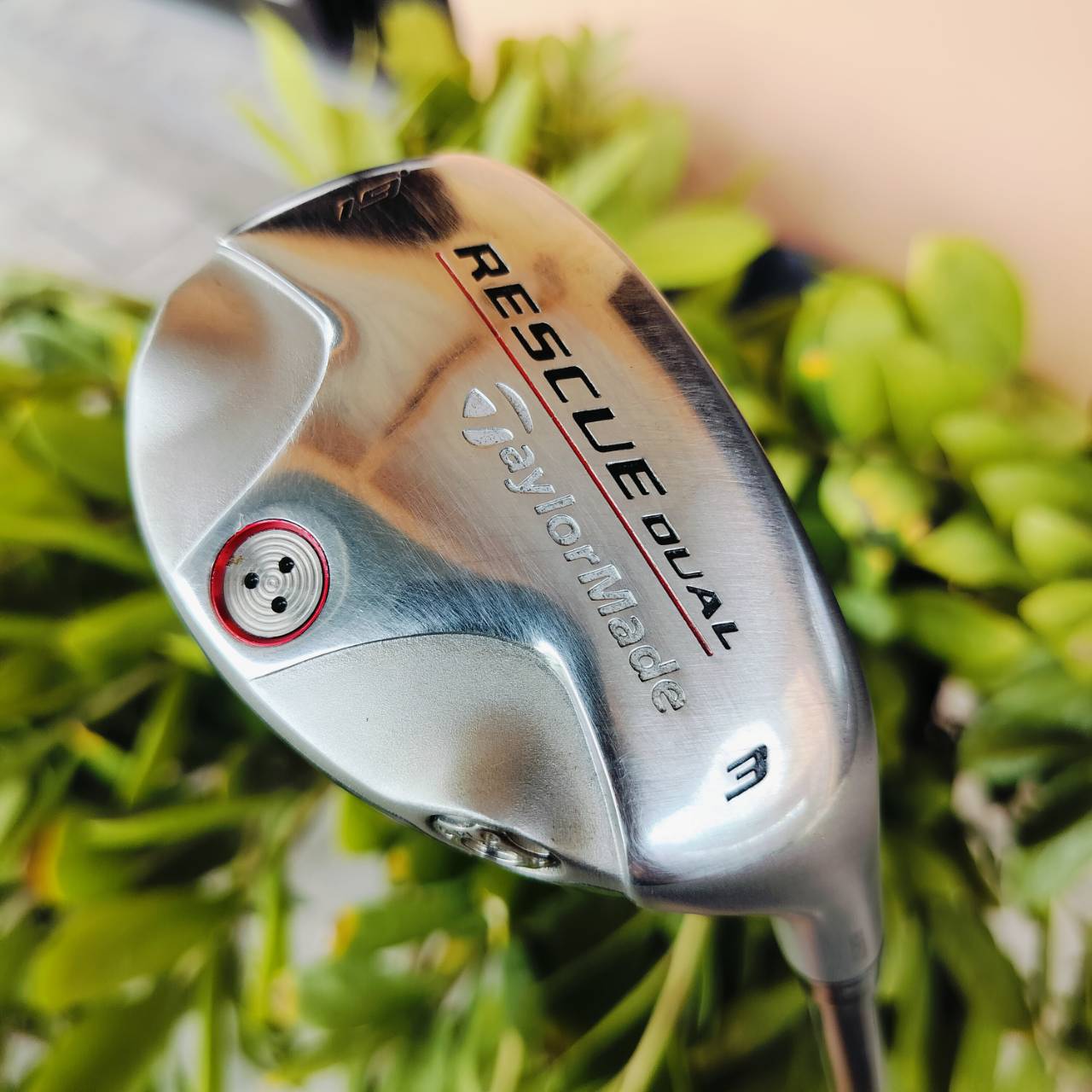 UT3 Taylormade RESCUE DUAL องศา 19 ก้าน M.A.S.2 FLEX R ตีตรงมากมีหมุดถ่วงน้ำหนัก แก้ปัญหาตีเหล็กยาวไม่ได้ ไม่โดน ไม้นี้จัดไป ไม่ผิดหวังค่ะ!!! ไม้กอล์ฟพรีเมี่ยมมือสอง ของแท้ By NakaraLuxurious