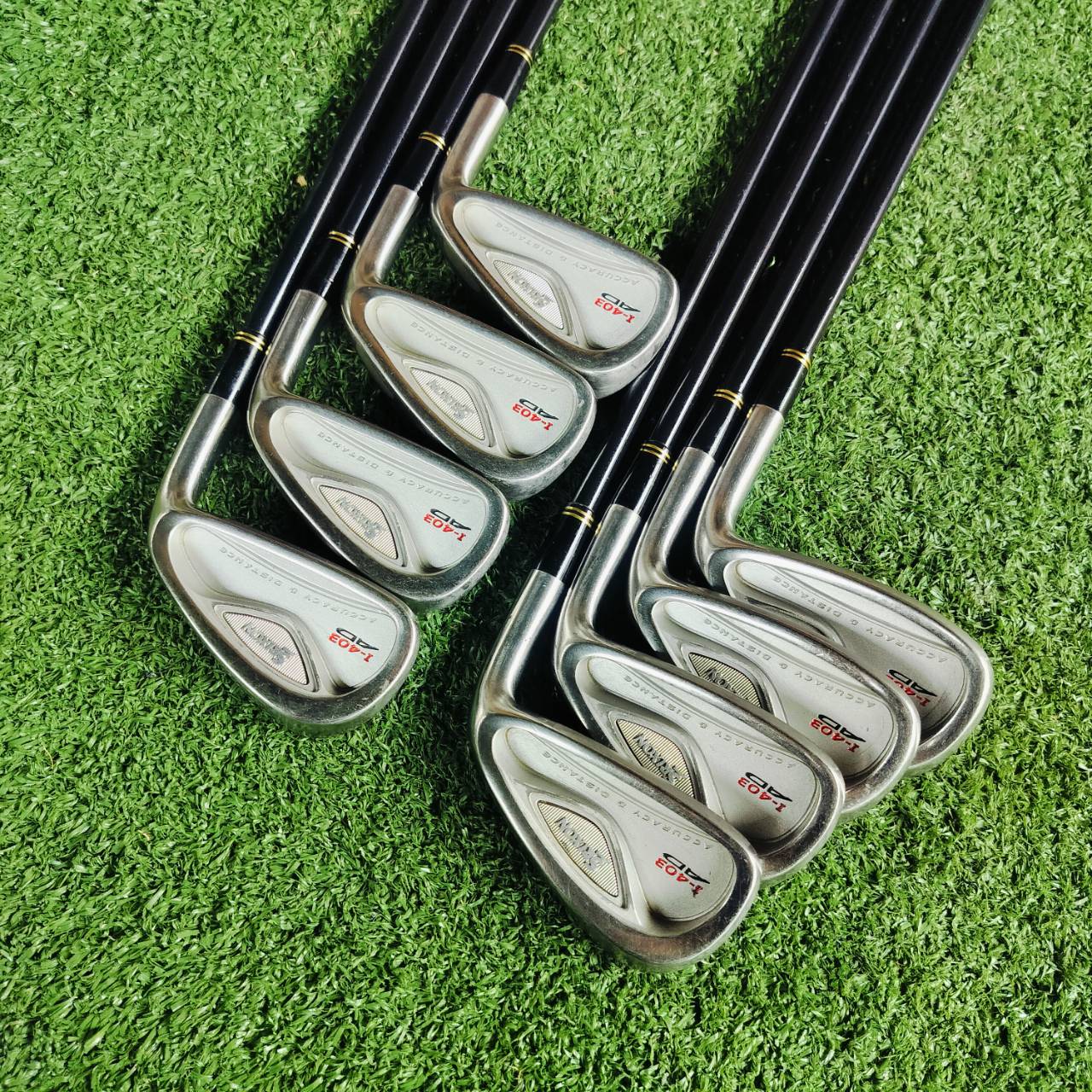 ชุดเหล็ก SRIXON i-403 AD ก้าน SV-3000 FLEX R มีเหล็ก 3 4 5 6 7 8 9 PW เป้นชุดเหล็กญี่ปุ่นที่ง่ายมากๆ ไม้กอล์ฟพรีเมี่ยมมือสอง ของแท้ By NakaraLuxurious