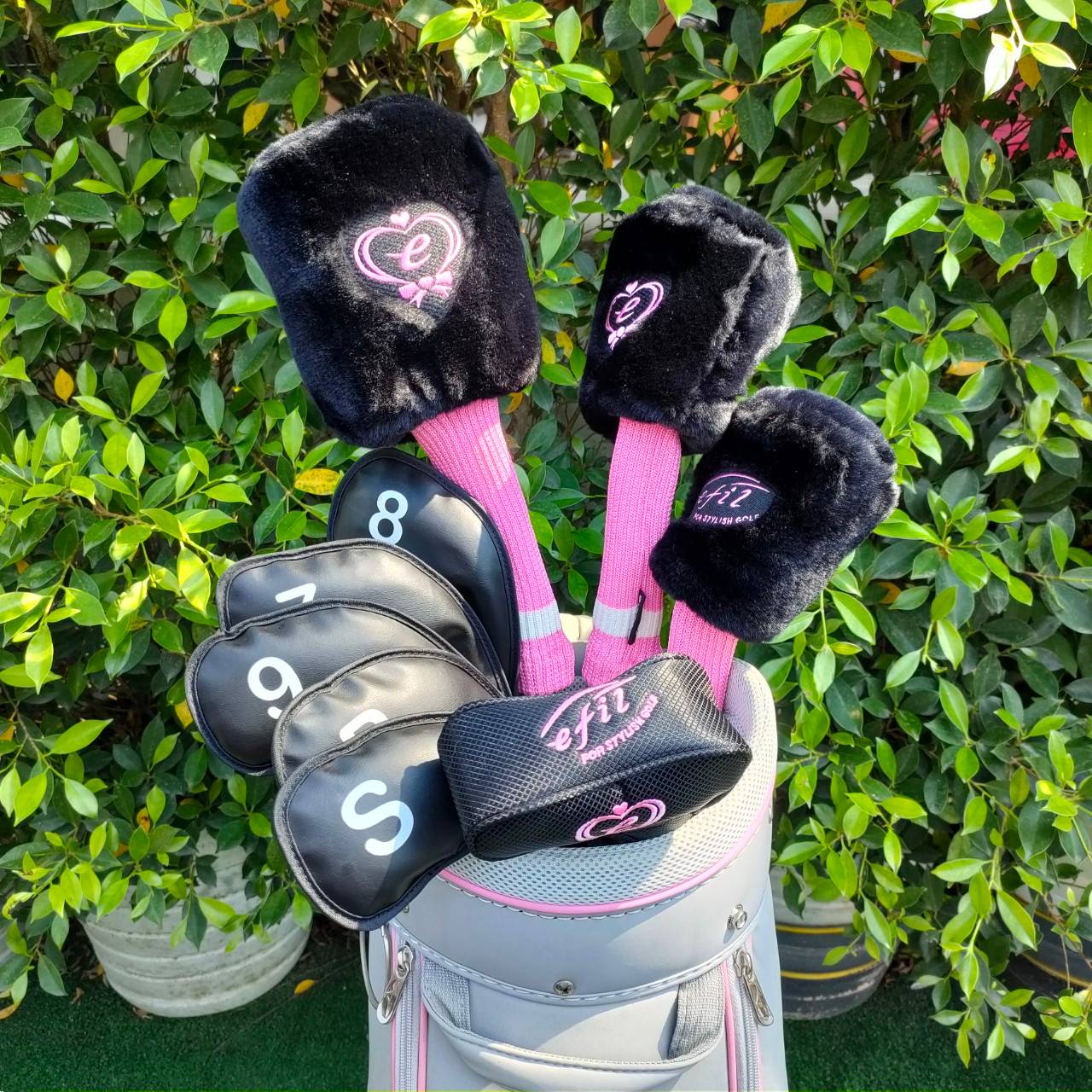 ** ไม้กอล์ฟสำหรับผู้หญิง ** FULLSET MIZUNO EFIL LADY *** สภาพสวยมากๆหลายไม้ยังไม่แกะพลาสติก *** ทั้งชุดประกอบด้วย Driver Fairway Hybrid เหล็ก 7 8 9 เเละ PW SW PUTTER EFIL ใหม่ในซีล พร้อมถุงกอล์ฟ MIZUNO ทั้งชุดพร้อมออกรอบได้เลย ไม้สุดพรีเมี่ยม จากญี่ปุ่น ด