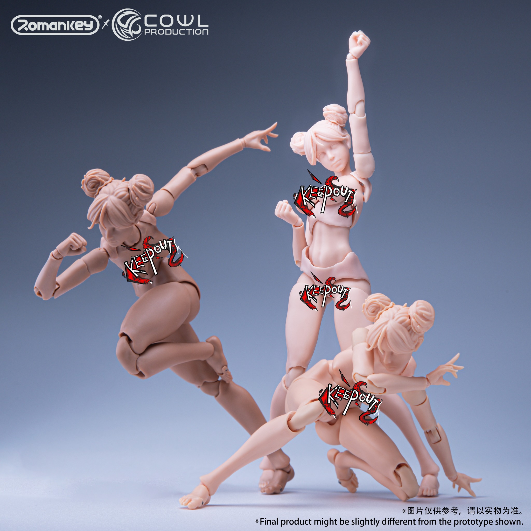 [สั่งจอง]Romankey X COWL 1/12 : Girl Body (Reisuue)